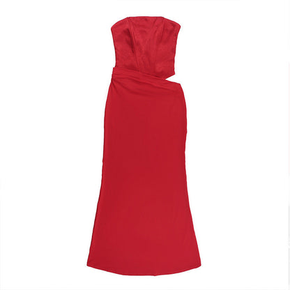 Tess Maxi Dress - Red
