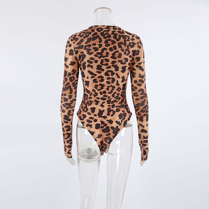 Safari Bodysuit - Brown