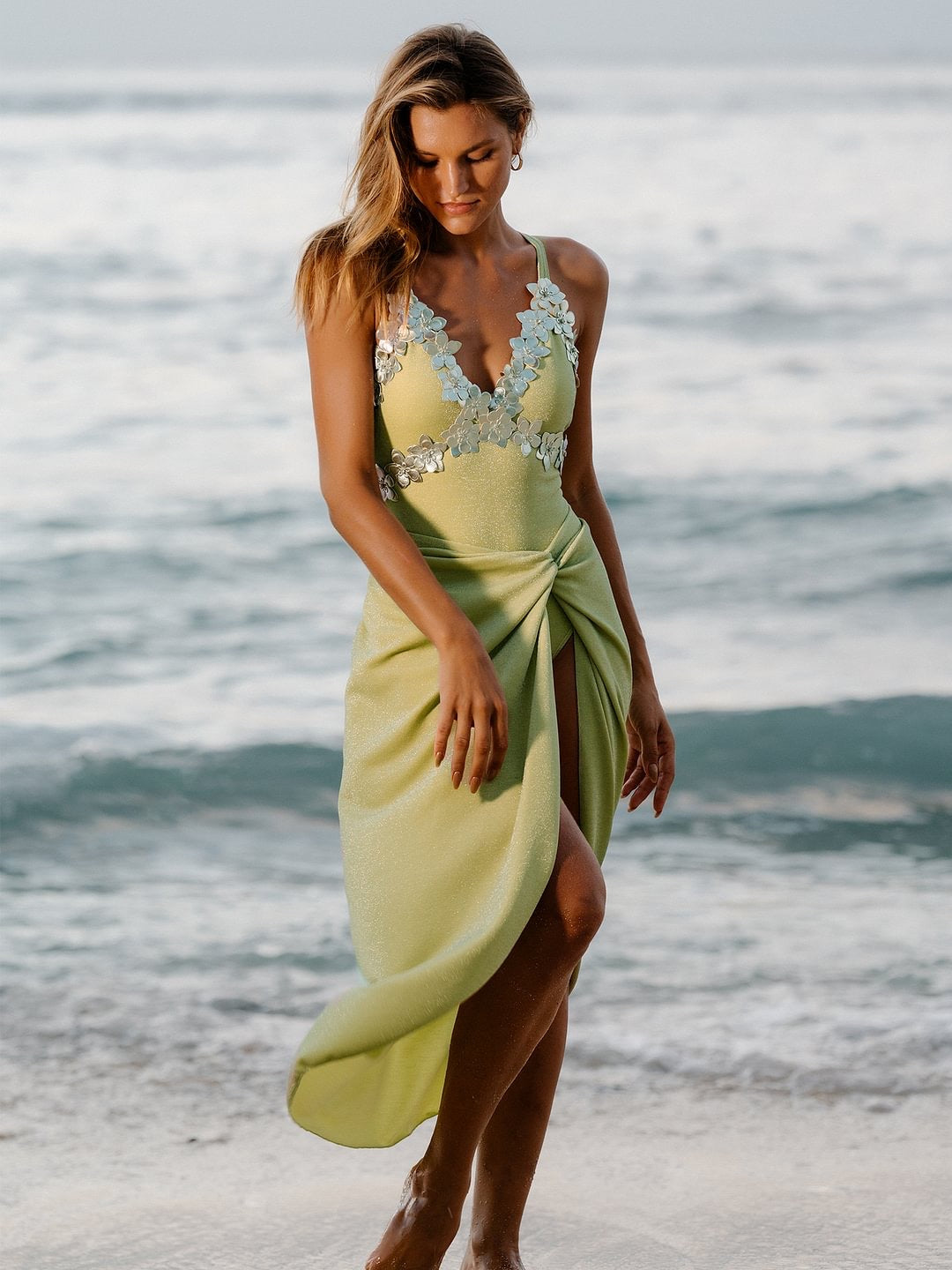 Isla Swimsuit Set - Green