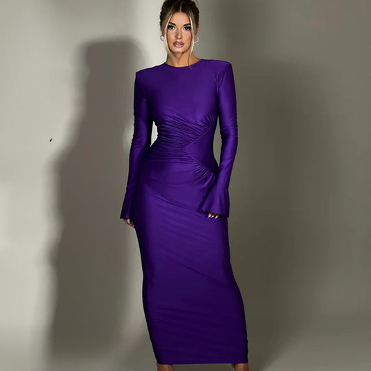Ansley Dress - Purple