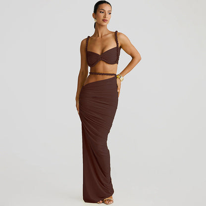 Makoko Co-Ord set - Brown