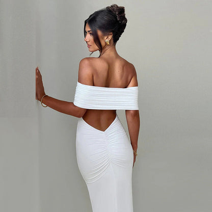 Elara Off Shoulder Dress