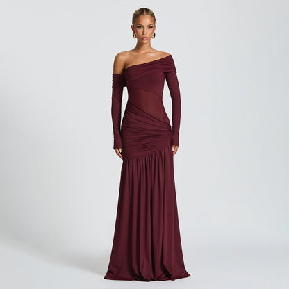 Zidane Maxi Dress - Maroon