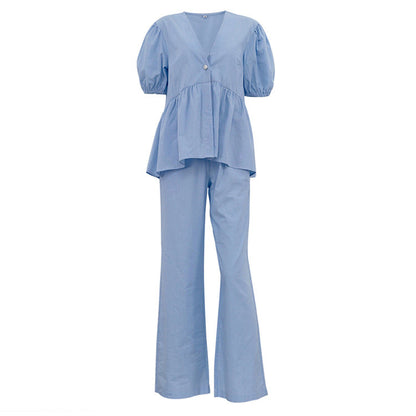 Marinda Co-ord Set - Blue