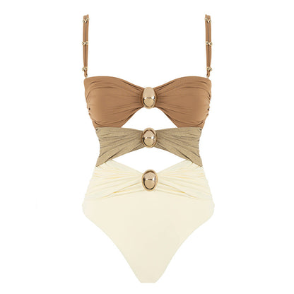 Barbados Calling Swimsuit - Brown