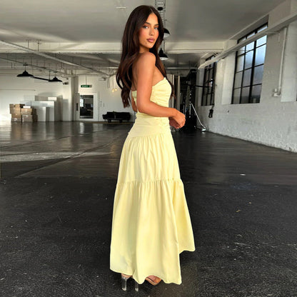 Conklin Maxi Dress - Yellow