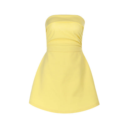 Tansy Mini Dress - Yellow