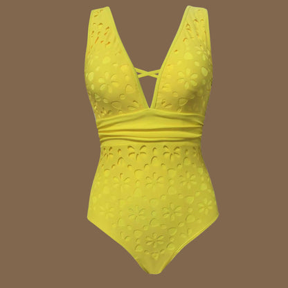 Blissstate Swimsuit Set - Yellow