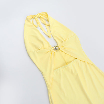 Vecna Maxi Dress - Yellow