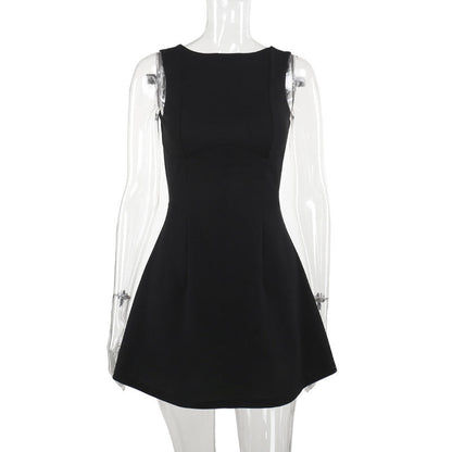 Bodrum Mini Dress - Black