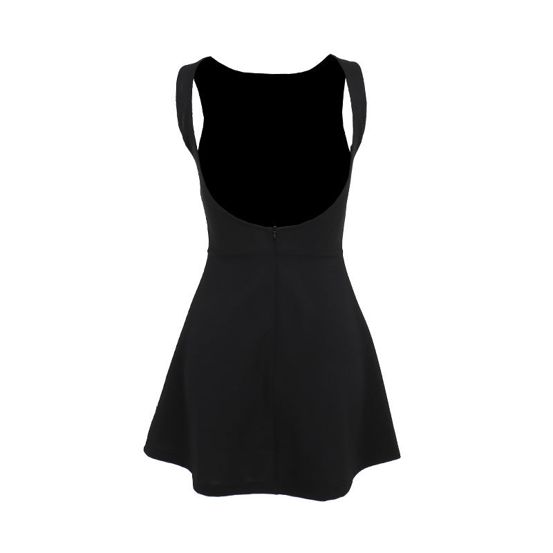Bodrum Mini Dress - Black