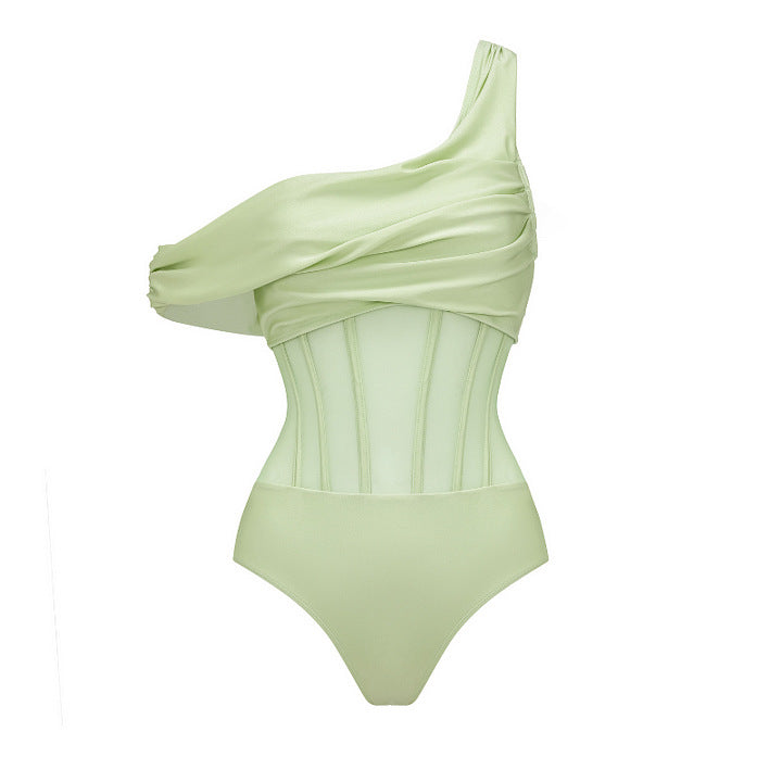 Mint to Be Swimsuit Set - Green