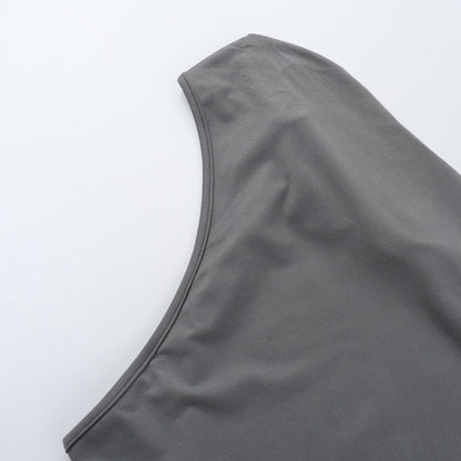 Cranston One-Shoulder Top - Grey