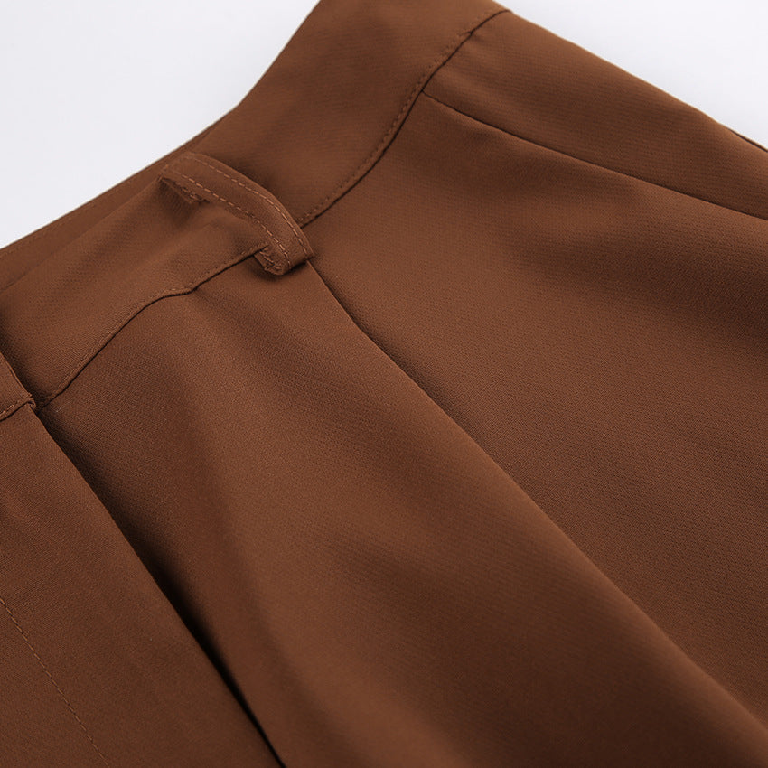 Freya Co-Ord Set - Brown