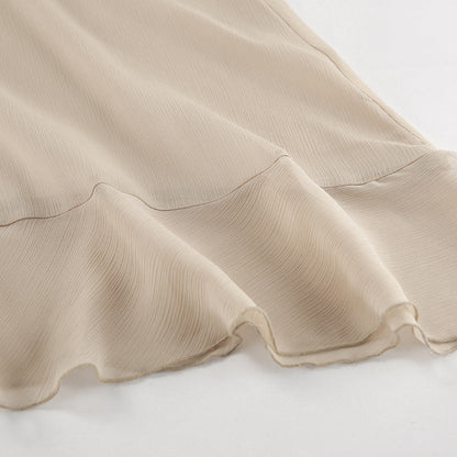 Ronnie Sheer Dress - Khaki