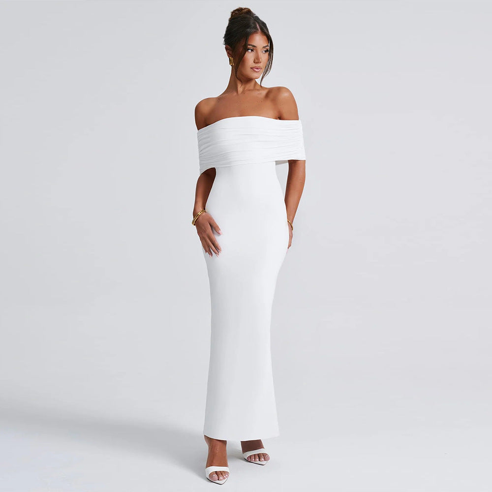 Elara Off Shoulder Dress