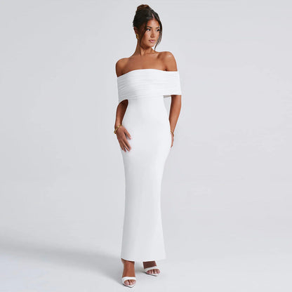 Elara Off Shoulder Dress