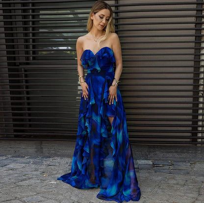 Cobalt Curve Swimsuit Set - Blue