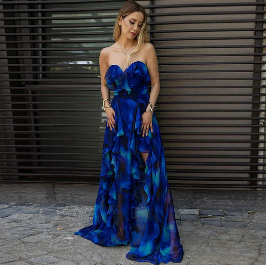 Cobalt Curve Swimsuit Set - Blue