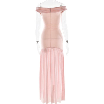 Paris Maxi Dress-Pink