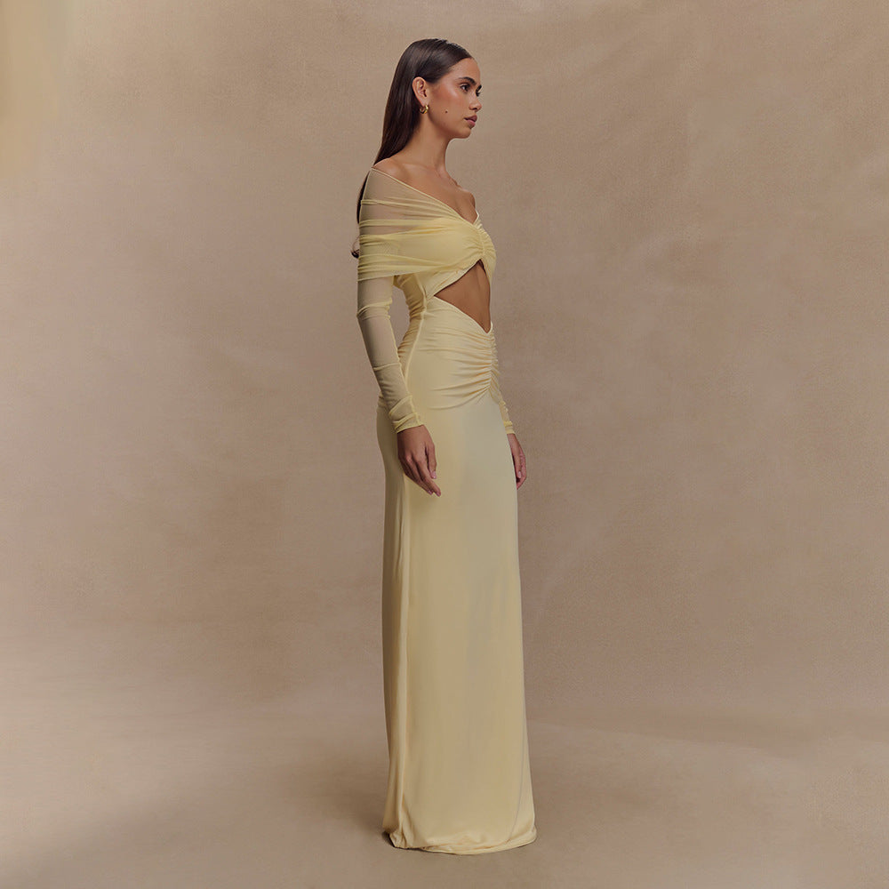 Siela Maxi Dress - Yellow