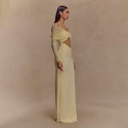 Siela Maxi Dress - Yellow