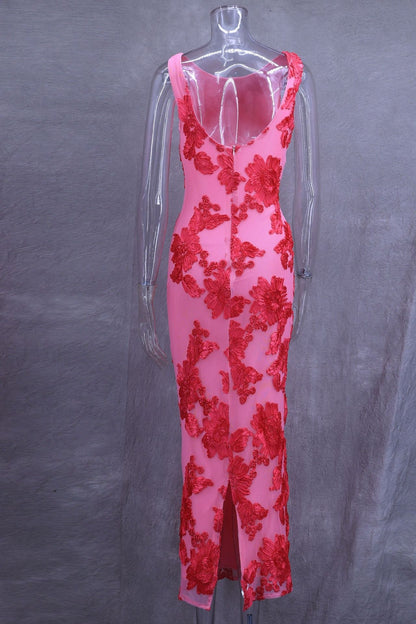 Morganite Maxi Dress - Pink
