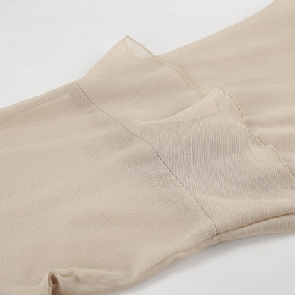 Ronnie Sheer Dress - Khaki