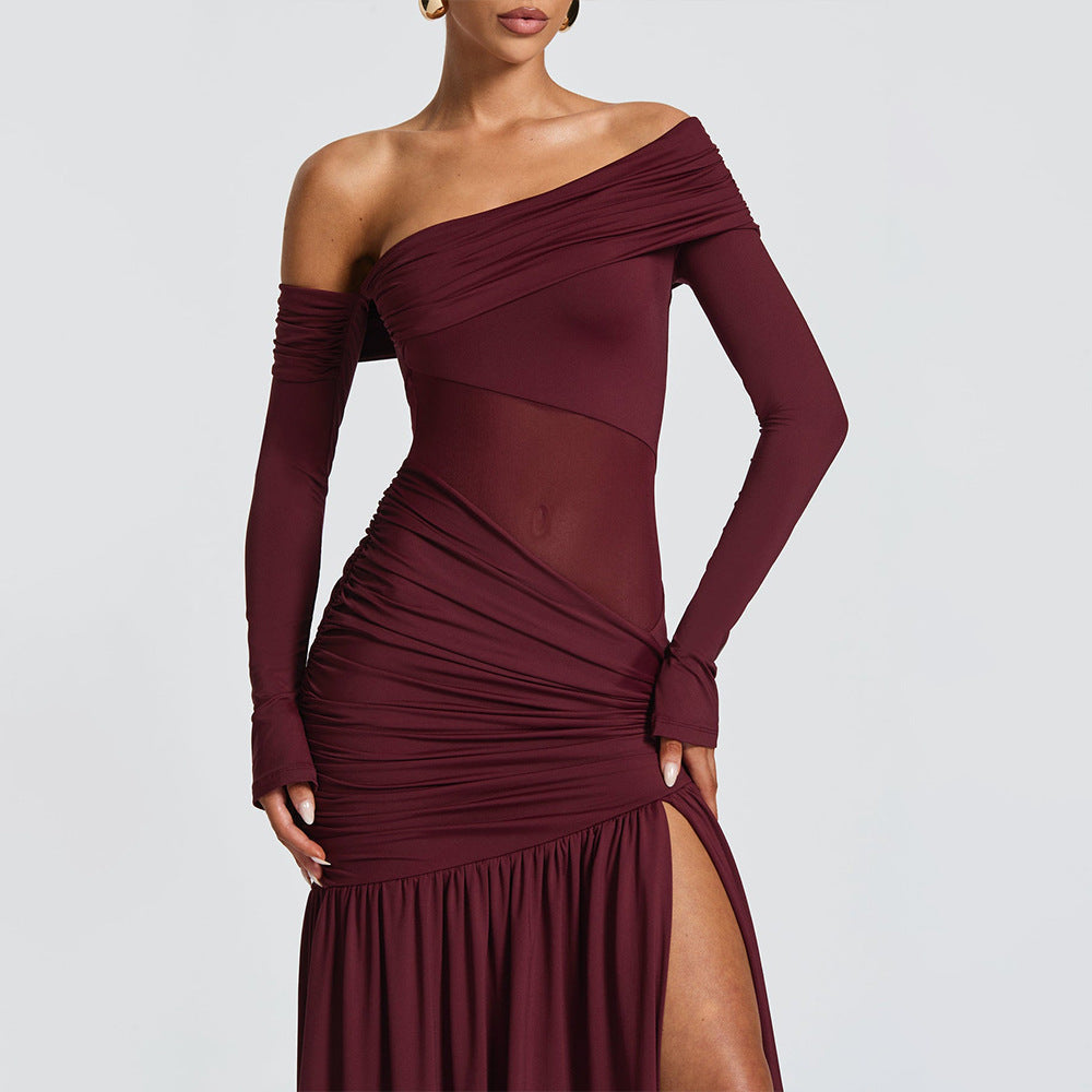 Zidane Maxi Dress - Maroon