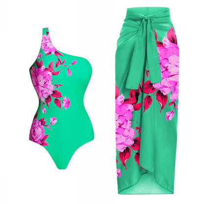 Florida Swimsuit Set - Green