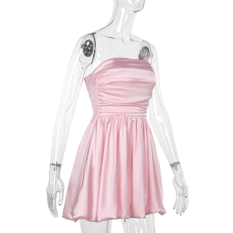 Cleo Mini Dress-Pink