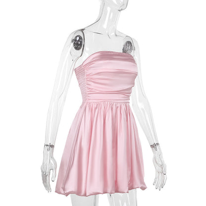 Cleo Mini Dress-Pink