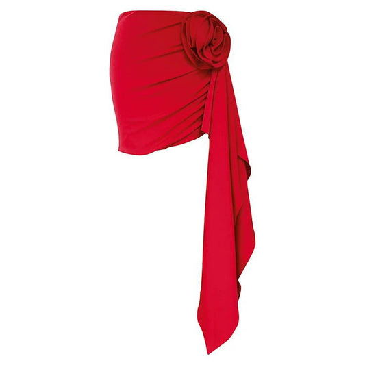 Salsa Swimsuit Skirt - Red