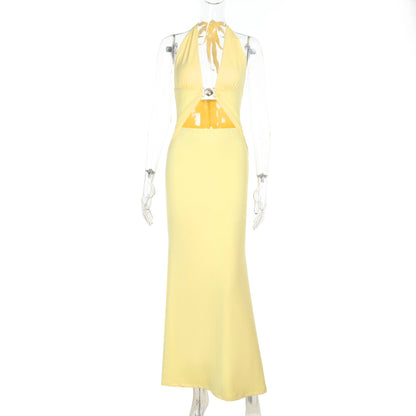 Vecna Maxi Dress - Yellow