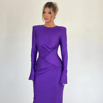 Ansley Dress - Purple