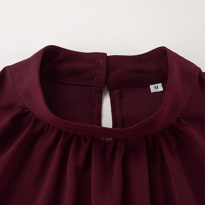 Sansa Top - Maroon