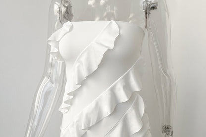 Azrim Maxi Dress - White