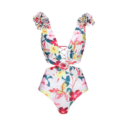 Sydney One-Piece Swimsuit Set - Pink
