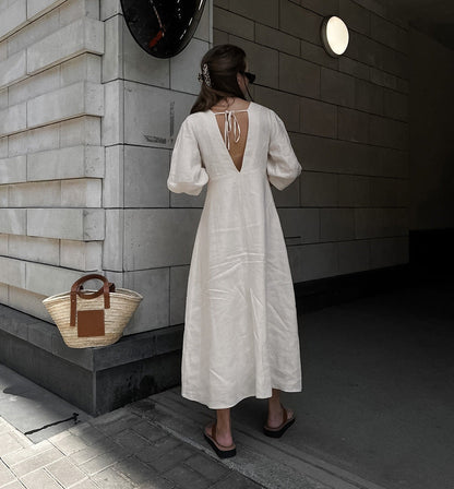 Gemini Rising Dress - Off White
