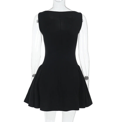Viola Mini Dress - Black
