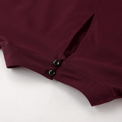 Sansa Top - Maroon