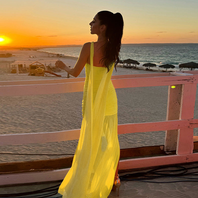 Canaria Maxi Dress - Yellow