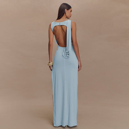 Ricosa Maxi Dress - Blue