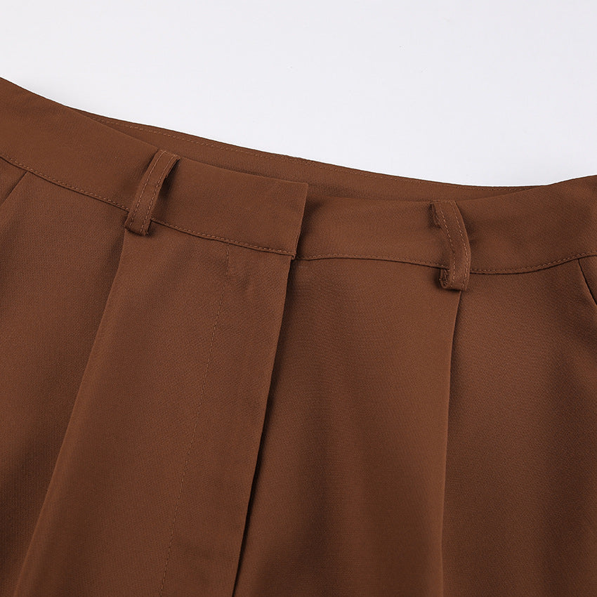 Freya Co-Ord Set - Brown