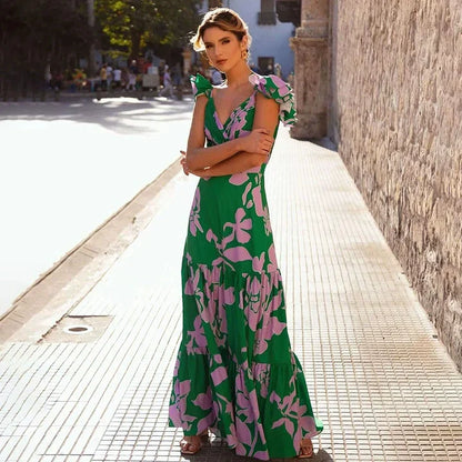 Meadow Swimsuit Set - Green