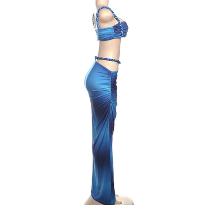 Makoko Co-Ord set - Blue