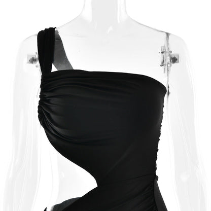 Pathy Maxi Dress - Black