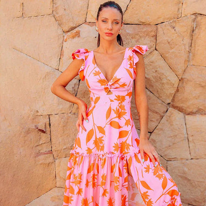 Springly Swimsuit Set - Pink