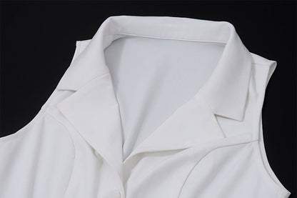 Hadid Co-ord - White