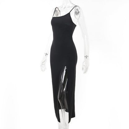 Sorano Slit Dress - Black